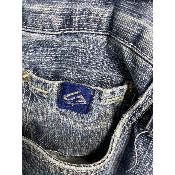 Vintage Enyce Men’s Jeans Wide Leg Embroidered Y2K 90s Grunge Hip Hop Rap Sz 40 - Picture 4 of 4